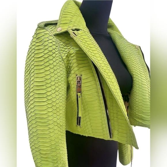 WOMEN'S PYTHON JACKET - Picture 3 of 4